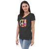 Recycled v-neck t-shirt