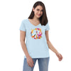 Recycled v-neck t-shirt