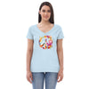 Recycled v-neck t-shirt