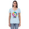 Recycled v-neck t-shirt