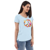 Recycled v-neck t-shirt