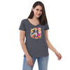 Recycled v-neck t-shirt