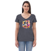 Recycled v-neck t-shirt