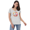 Recycled v-neck t-shirt