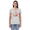 Recycled v-neck t-shirt