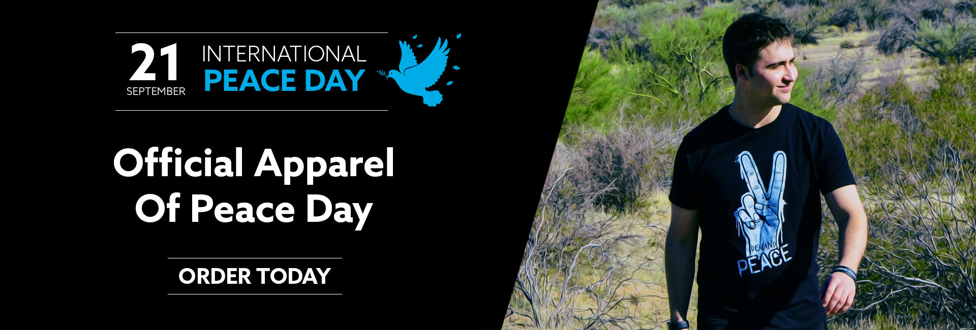 Landing-Peace-Day-Apparel-Banner